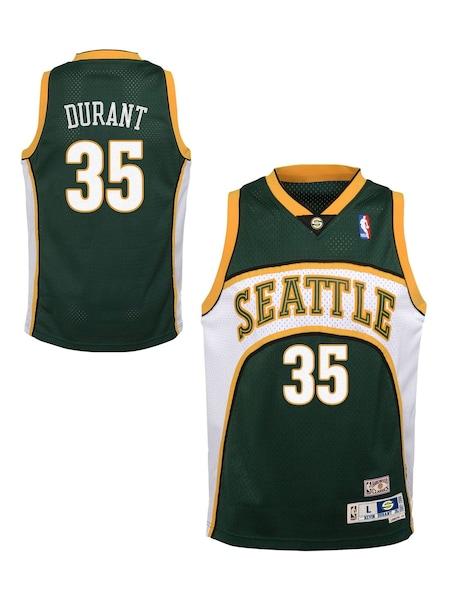 Fanatics Green Seattle Supersonics Kevin Durant 2007-08 Hardwood Classics Road Swingman Youth Jersey (E12934) | €49