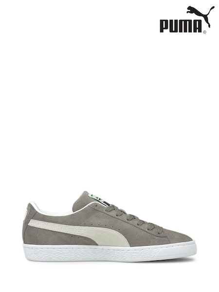 Puma Grey Suede Classic XXI Unisex Trainers (E13083) | AED204