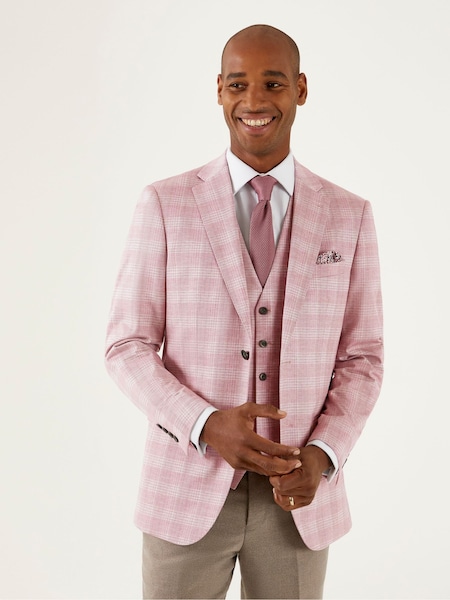Skopes Tailored Fit Montalvo Check Jacket (E13227) | 497 LEI