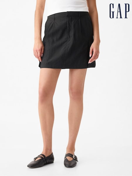 Gap Black Utility Mini Skirt (E13334) | €15.50