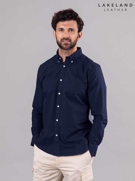 Lakeland Clothing Blue Warrick 100% Cotton Shirt (E13456) | AED145