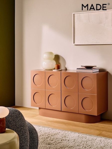 MADE.COM Orange Henri Low Small Sideboard (E13468) | €631
