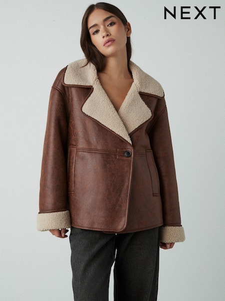 Maro-arămiu Maro - Aviator Jacket (E13698) | 393 LEI