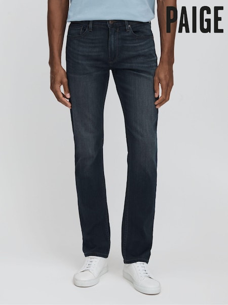 Paige Blue Straight Leg Jeans (E13752) | €362