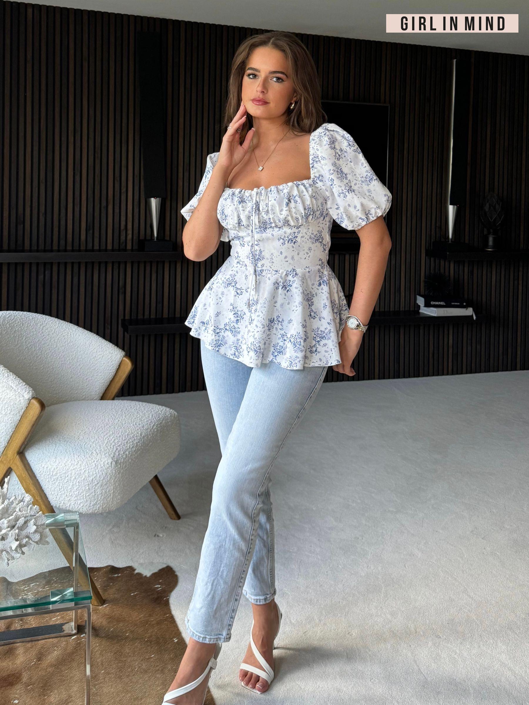 White peplum online