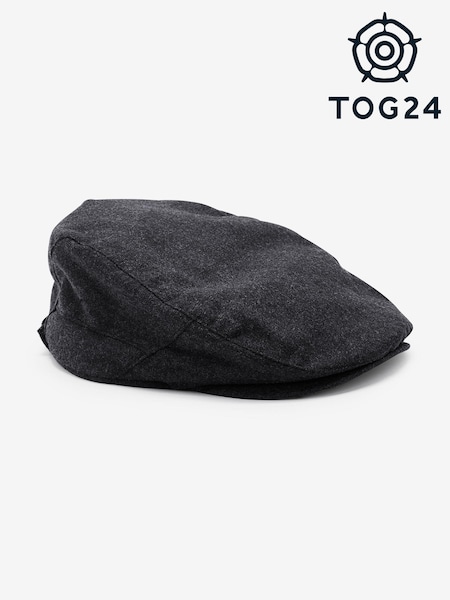 Tog 24 Grey Weighton Knit Flat Cap (E13848) | 35 €