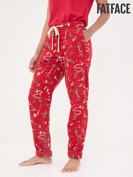 FatFace Christmas Eva Red Food Pyjama Bottoms (E13865) | €23.50