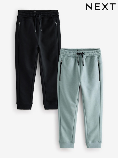 Negro/gris - Zip Pocket Slim Joggers (3-16yrs) (E13875) | 30 € - 50 €
