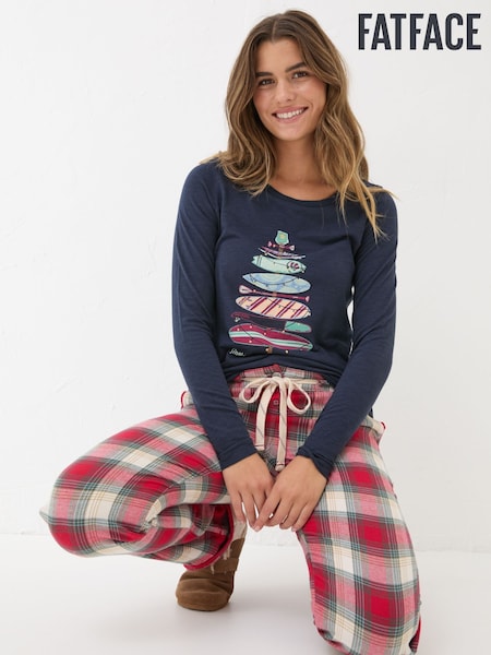 FatFace Surfboard Navy Pyjama Top (E13904) | €19.50