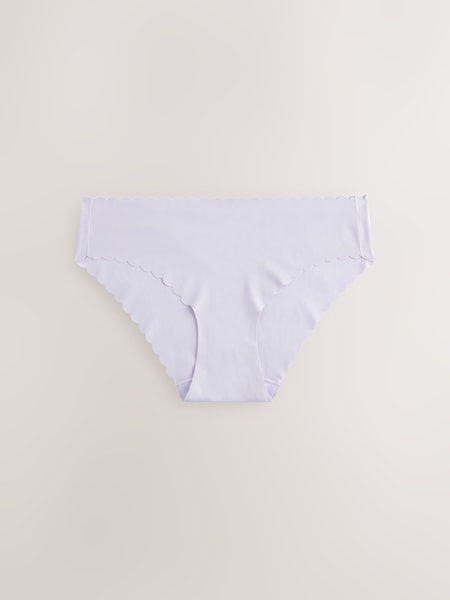 Сиренево-фиолетовый - No VPL Scallop Edge Knickers (E14352) | €9