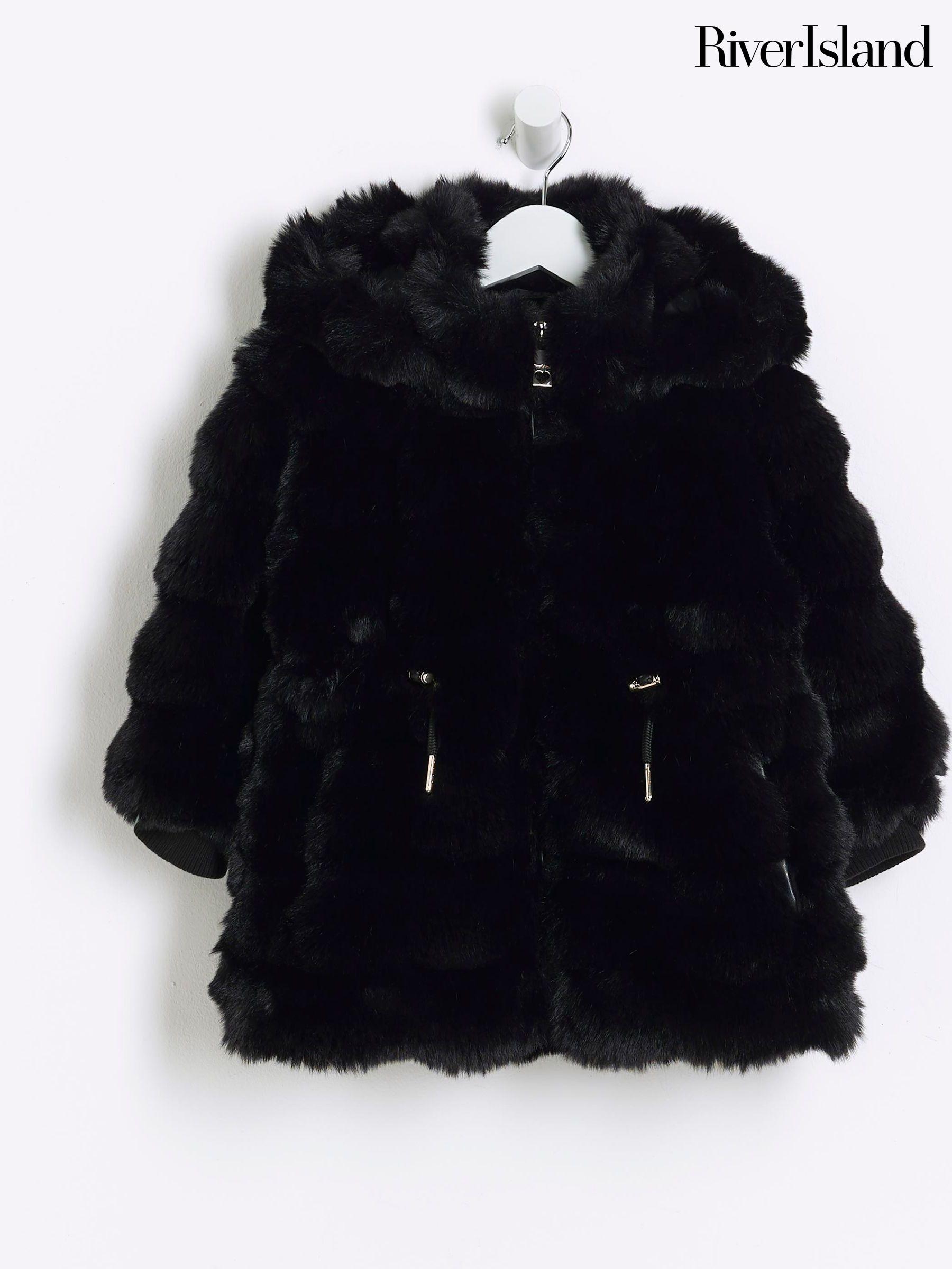 Girls Black Faux Fur Childrenswear Next Germany