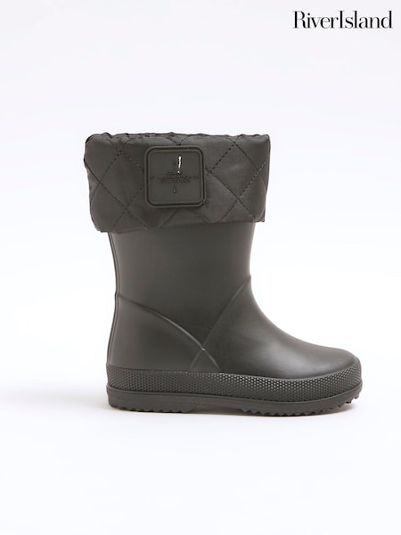 River Island Black Boys Drench Wellies (E14447) | €8.50