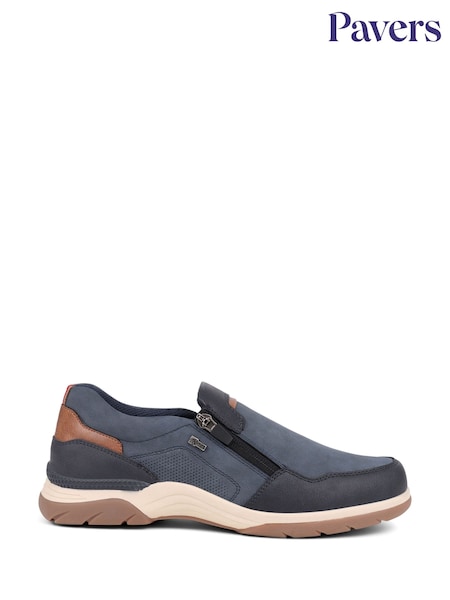 Khaki - Pavers Zip-Up Trainers (E14488) | € 66