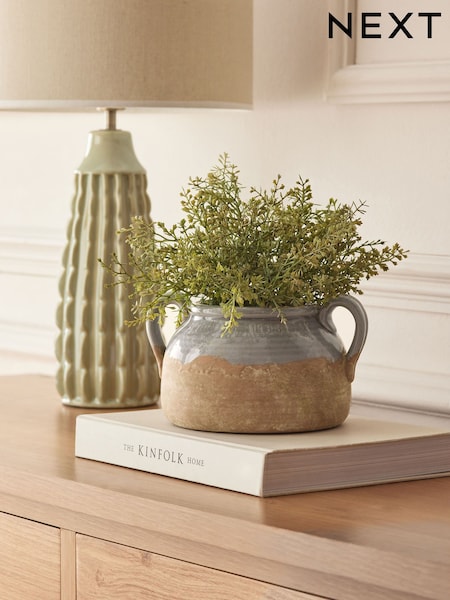 Rustic Artifcial Plant Bowl (E14533) | 38 €