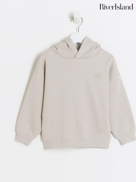 River Island Natural Regular Fit Boys 100% Cotton Hoodie (E14583) | €8.50