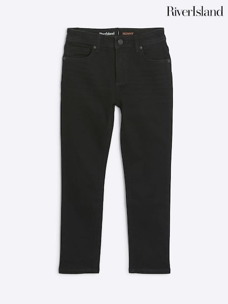 River Island Black Boys Relaxed Skinny Jeans (E14589) | €24