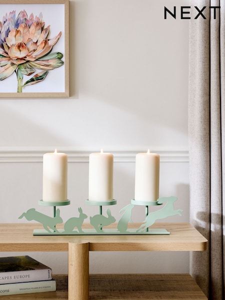 Green Large Hare Candelabra (E14651) | €37