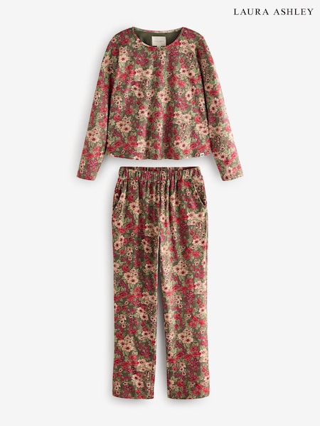 Groen - Laura Ashley Velour Pyjamas (E14891) | € 33