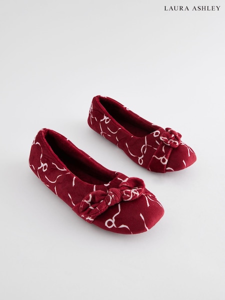 Laura Ashley Red Ballet Slippers (E14899) | AED41