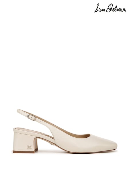 Кремовый - Sam Edelman Terra Slingback Heels (E14927) | €186