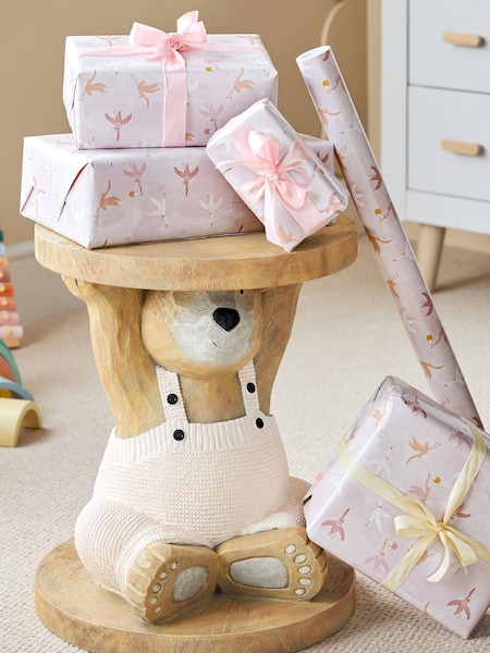 Baby Girl Stork 10 Metre Wrapping Paper (E14974) | 8 €