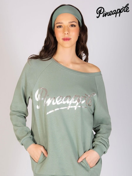 أخضر - Pineapple Womens Oversized Monster Sweatshirt (E15241) | ‏198 د.إ.‏