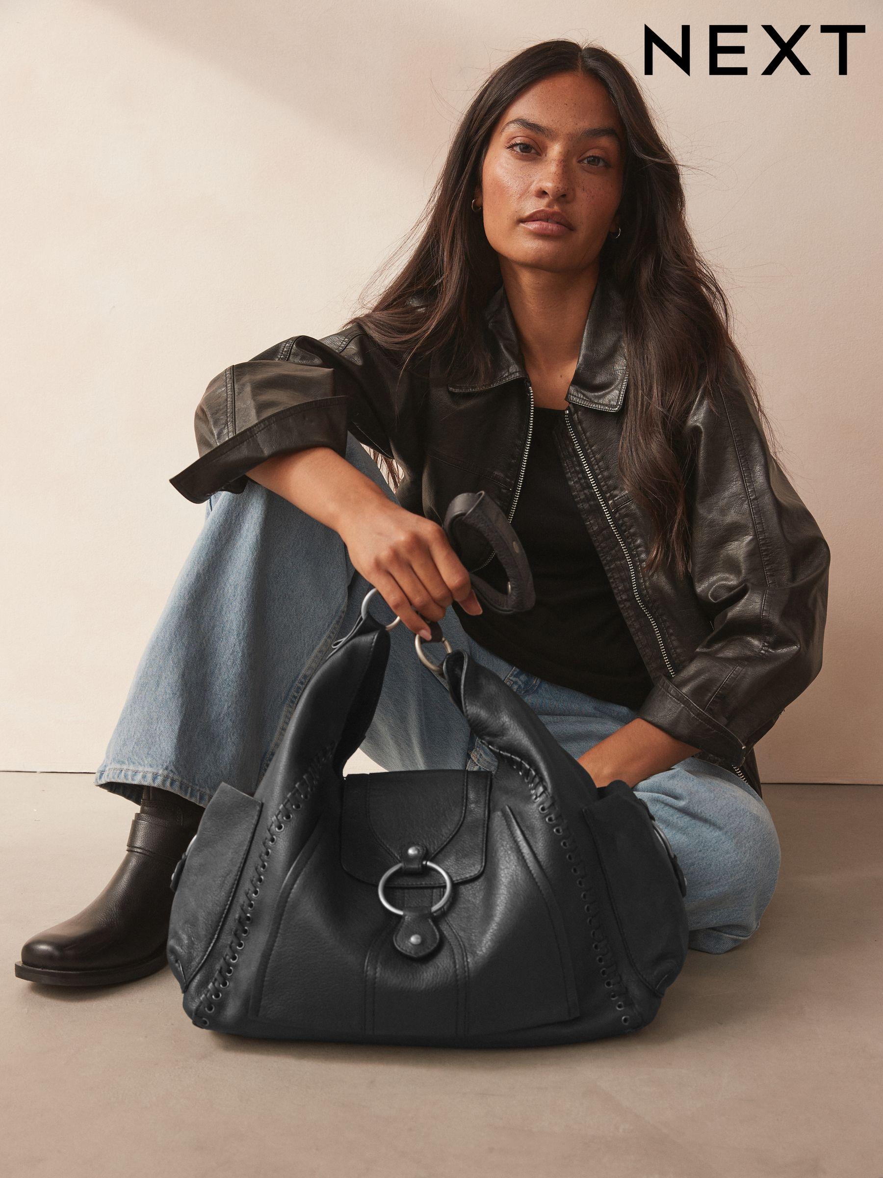 Next black shoulder bags discount