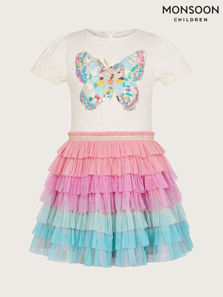 Monsoon Disco Butterfly Embellished Dress (E15568) | ‏131 ر.ق. - ‏149 ر.ق.