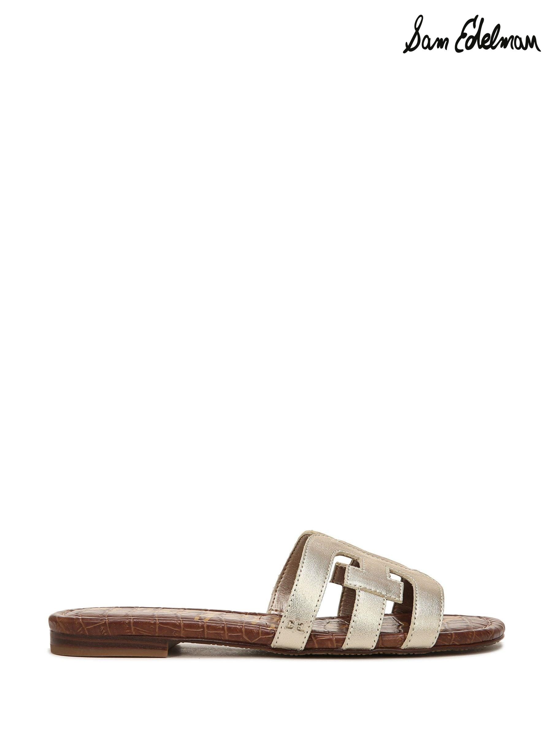 Sam edelman metallic sandals sale