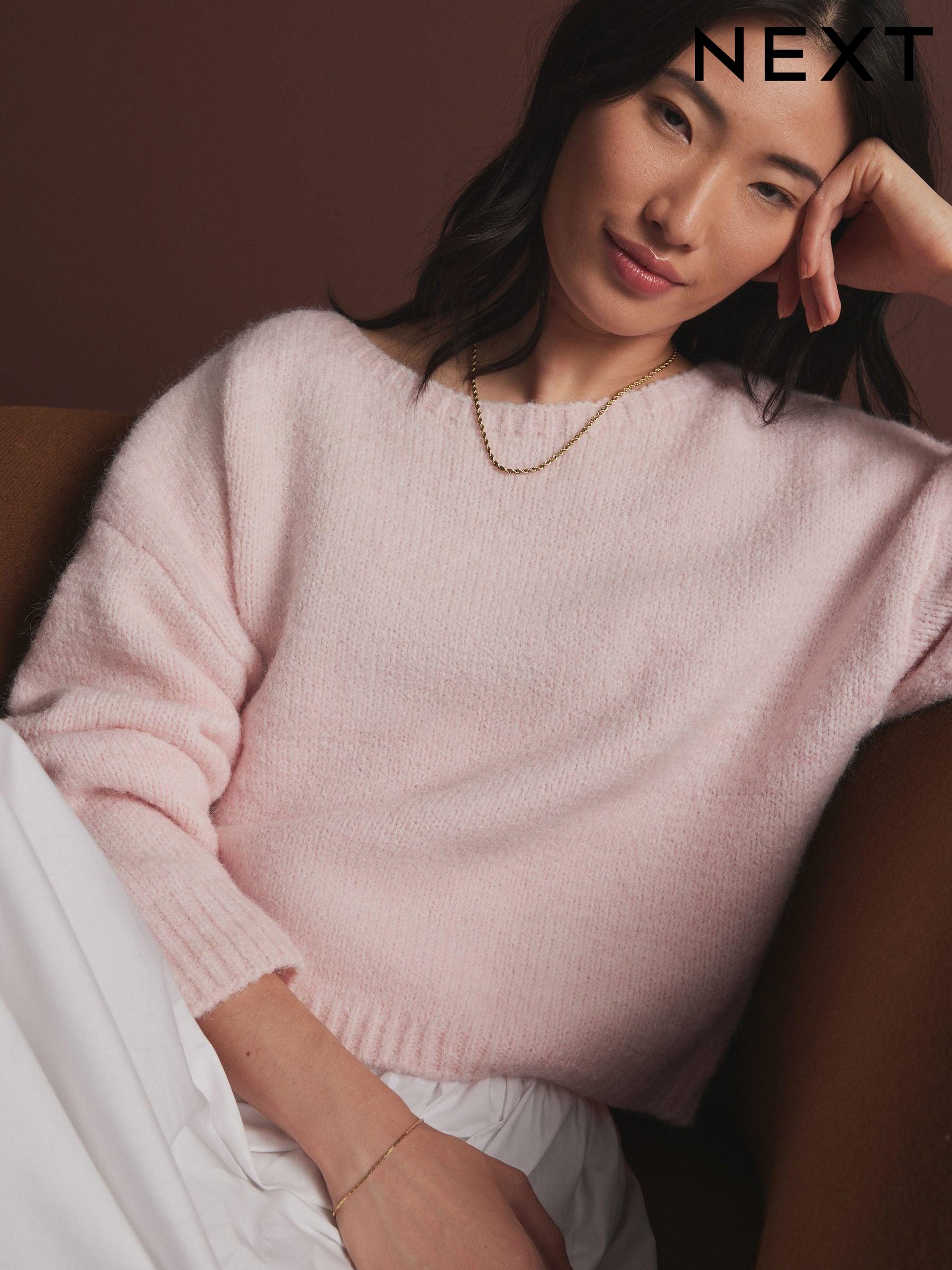 Bardot pink jumper online