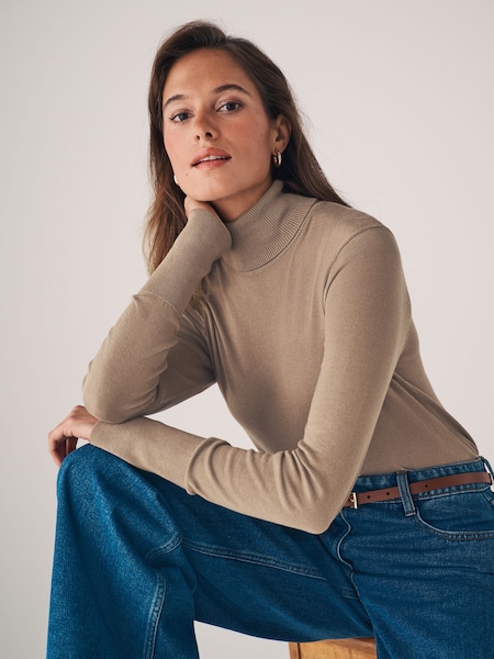 The Set 4 Pack Fine Knit Roll Neck Jumpers (E16264) | 249 LEI