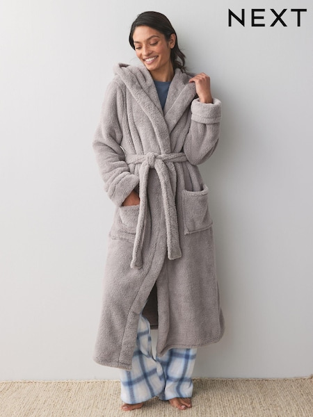 Grey Heavyweight Dressing Gown (E17517) | €39