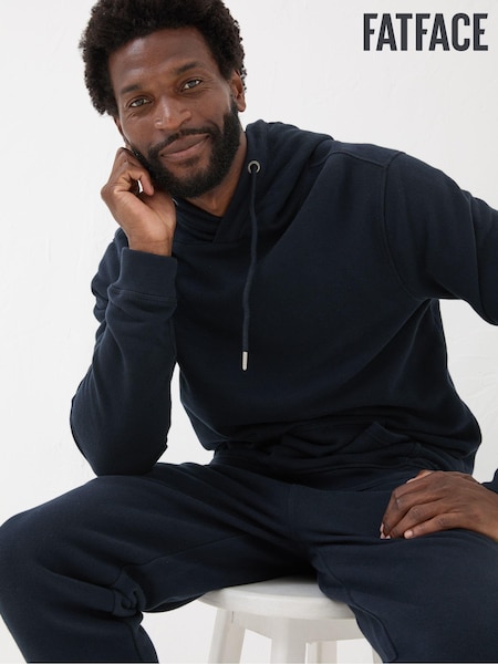 FatFace Navy Pique Hoodie (E17551) | ₪249