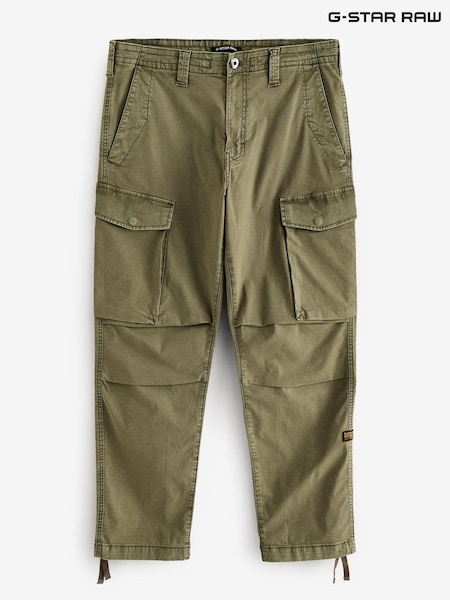 G Star Regular Fit Green Core Cargo Trousers (E17961) | AED378