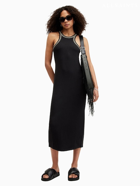 AllSaints Black Cassidy Dress (E18113) | €95