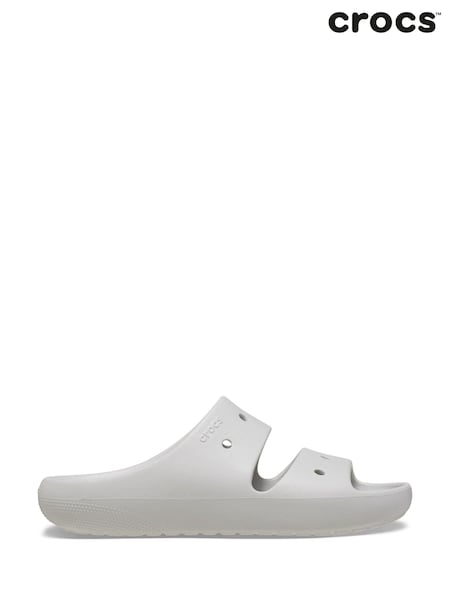 Crocs Grey Classic Sandals (E18156) | AED87