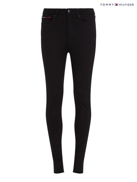 Tommy Hilfiger Black Super Skinny Sylvia Jeans (E18383) | €59