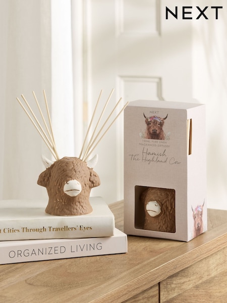 Hamish 100ml Pure Linen Fragranced Reed Diffuser (E18441) | €23.50