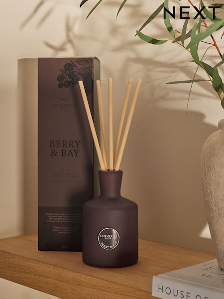 Country Luxe Berry and Bay 170ml Luxury Fragranced Reed Diffuser (E18448) | €31