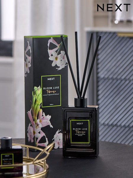 Set of 3 Bloom Luxe Tuberose 180ml Luxury Fragranced Reed Diffuser (E18450) | €31