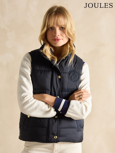 أزرق داكن - Joules Showerproof Reversible Gilet (E18625) | ‏695 ر.س.‏
