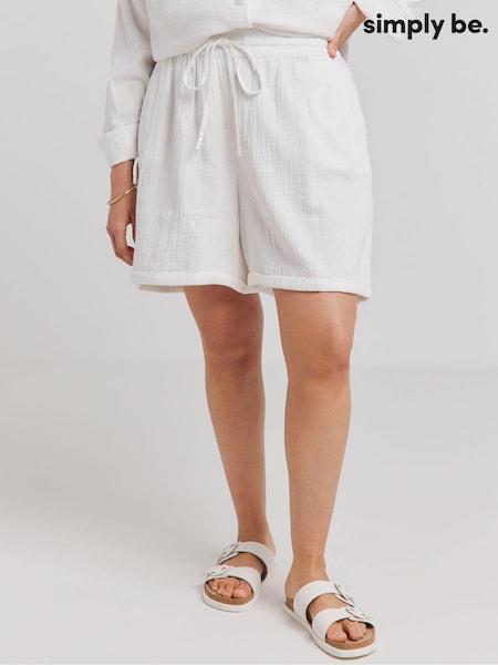 Simply Be Cheesecloth Shorts (E18644) | 15 €