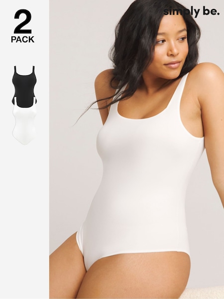 Simply Be Magisculpt Smoothing Bodysuit 2 Pack (E18673) | €50