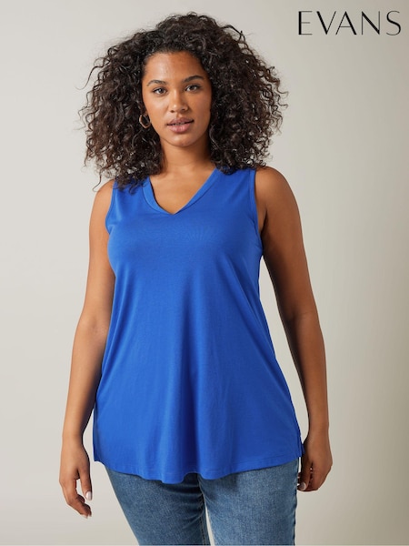 Sininen - Evans Modal Rich Vest (E18754) | €30