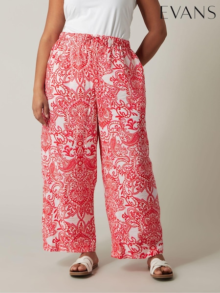 Evans & Paisley Wide Leg Trousers (E18769) | €56