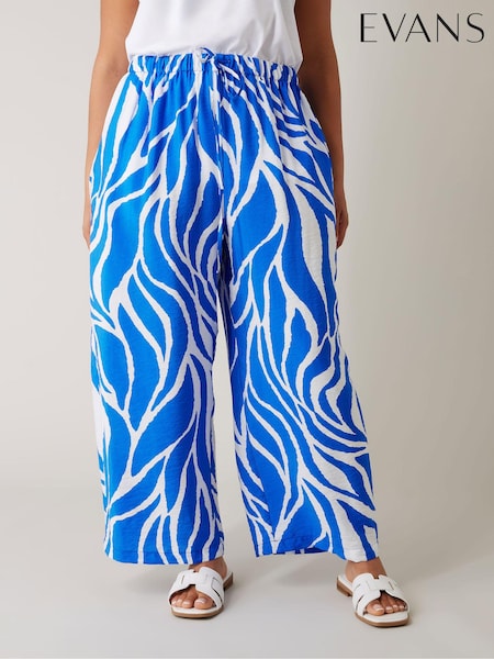 Evans & Paisley Wide Leg Trousers (E18772) | ₪211