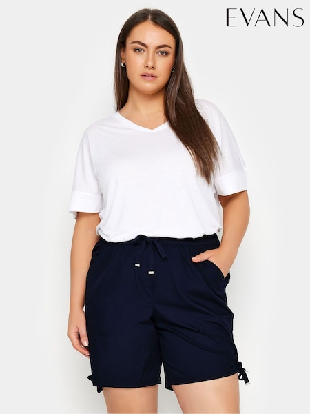 Evans 100% Cotton Poplin Shorts (E18775) | €34