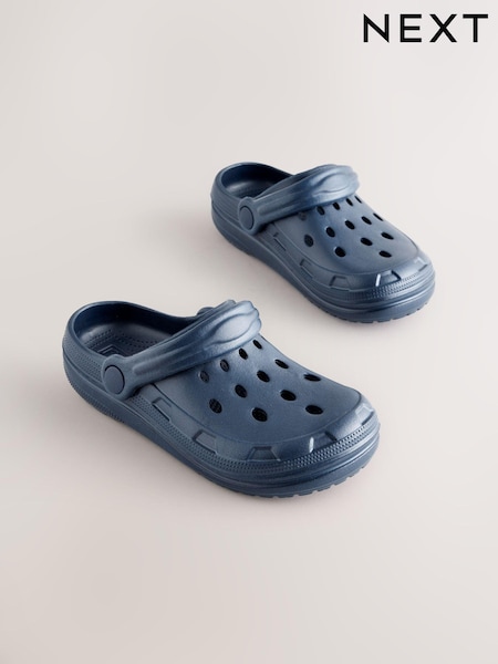 Navy Clogs (E18802) | AED41 - AED61
