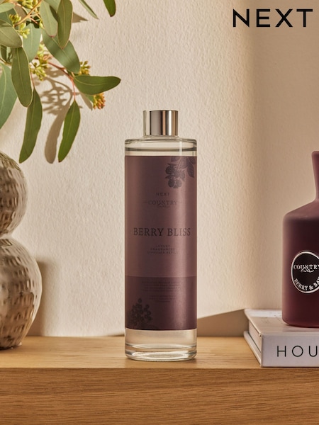 Country Luxe Berry and Bay 200ml Luxury Fragranced Reed Diffuser Refill (E18838) | €21