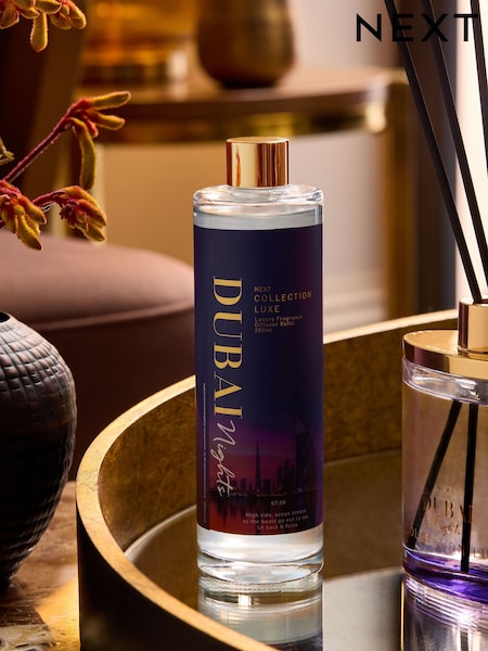 Collection Luxe Dubai Nights 200ml Luxury Fragranced Reed Diffuser Refill (E18840) | €21